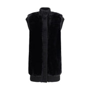 Long Vest in faux fur