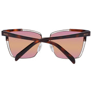 Brown Acetate & Metal Sunglasses