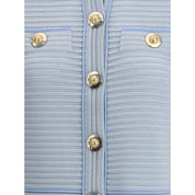 Light Blue Viscose Cardigan