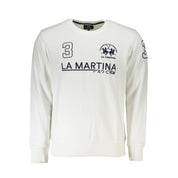 White Cotton Men's Sweater