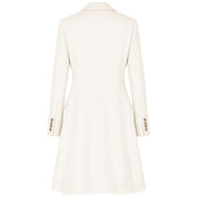 White Wool Women Coat