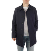 Blue Cotton Men's Jacket