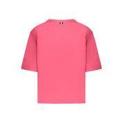 Pink Cotton Women Top