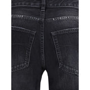 Wide-leg Cotton Jeans