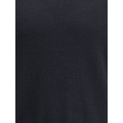 True Roundneck in Off Black Rustic Merino