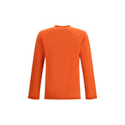 Orange Wool Sweatshirt