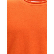 Orange Wool Sweatshirt