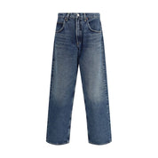 Blue Cotton Jeans Denim