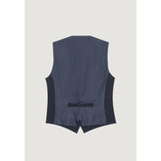 Blue Polyester Waistcoat