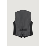 Black Polyester Waistcoat