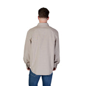 Beige Recycled Cotton Shirt