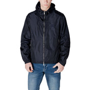Blue Polyamide Jackets & Coat