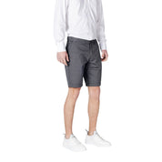 Blue Cotton Short