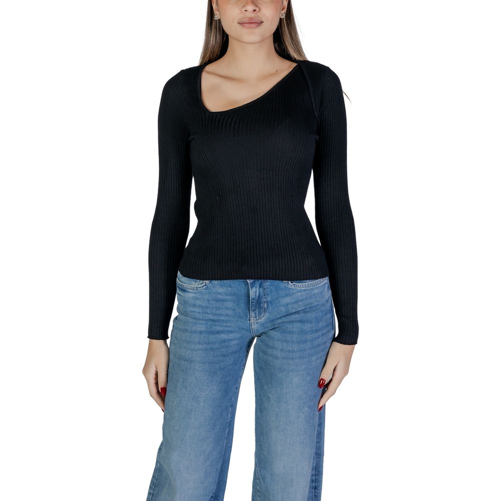 Black Viscose Sweatshirt