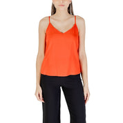 Red Viscose Tank Tops