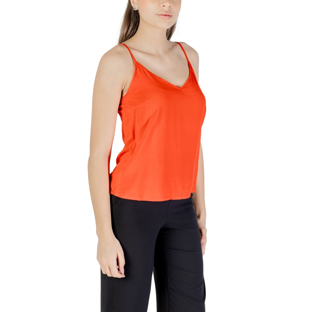 Red Viscose Tank Tops