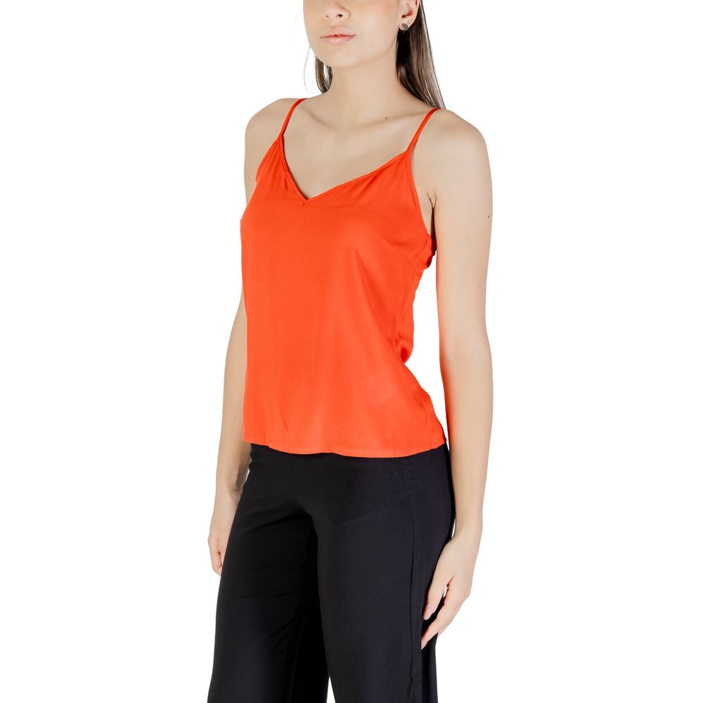 Red Viscose Tank Tops