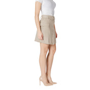 Beige Cotton Mini