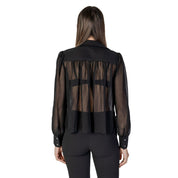 Black Polyester Blouse