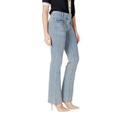 Blue Cotton Slim Fit Jean