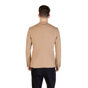 Beige Cotton Blazer