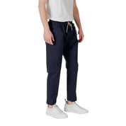 Blue Cotton Pant
