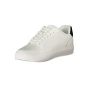 Bianco Polyurethane Men Sneaker
