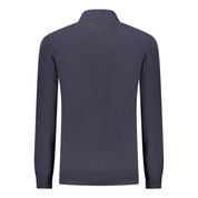 Blue Wool Men Sweater