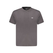 Black Cotton Mens T-Shirt