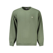 Green Cotton Men Sweater