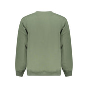 Green Cotton Men Sweater