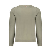 Green Wool Men Sweater