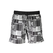 Black Polyester Swimwear