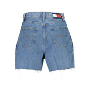 Blue Cotton Short