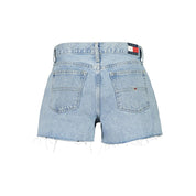 Blue Cotton Short
