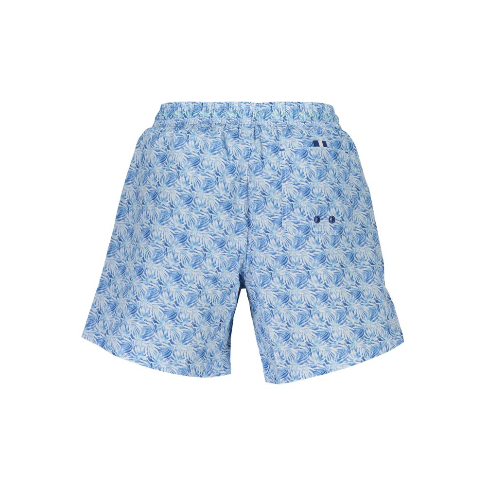 Azzurro Polyester Men's Swim Trunk