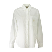 Bianco Cotton Woman Shirt