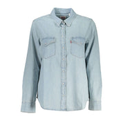 Blue Cotton Shirt