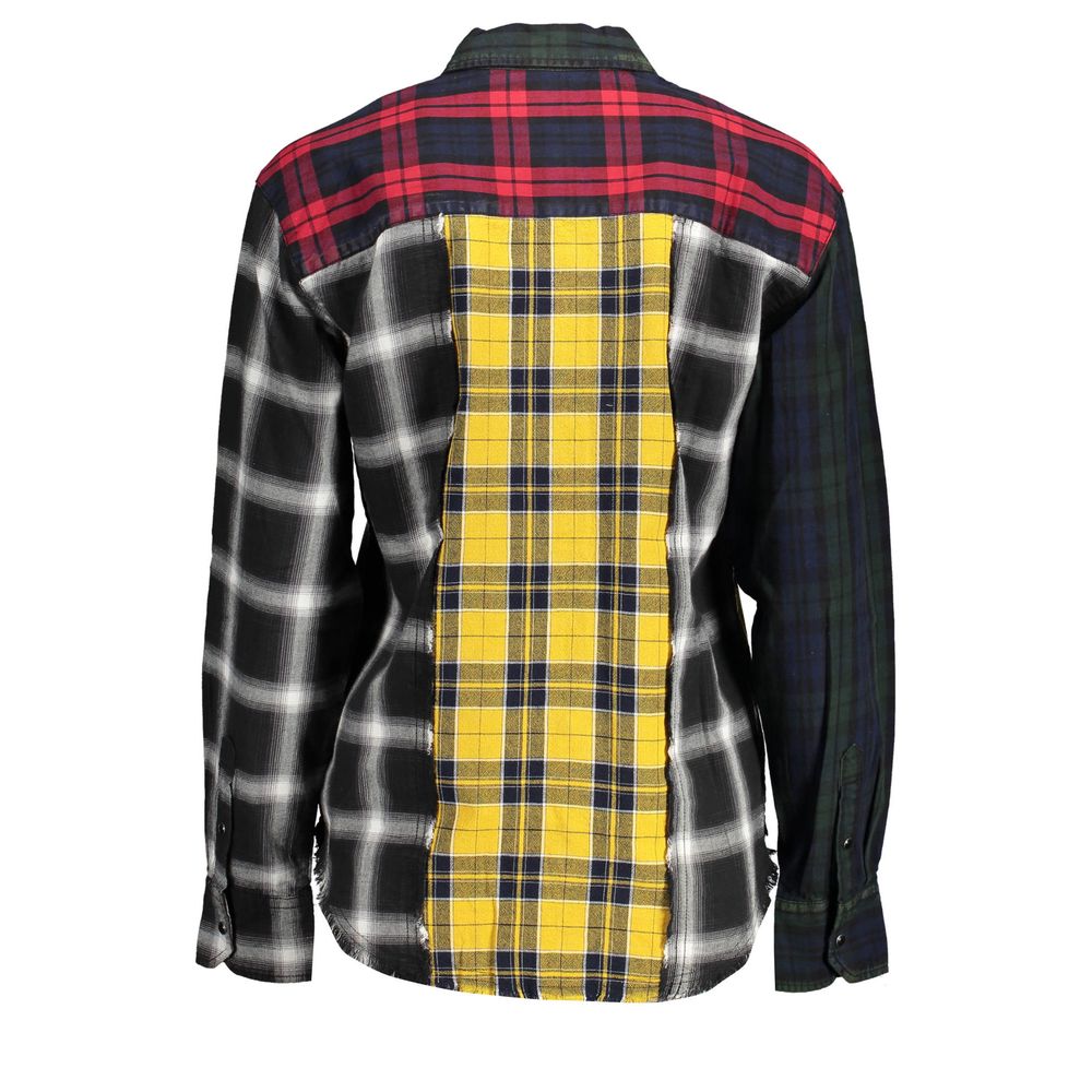 Black Cotton Women Shirt