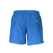 Azzurro Polyester Men Swim Boxer
