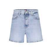 Blue Cotton Short