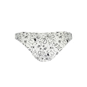 White Elastane Swimwear