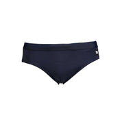 Blue Elastane Swimwear