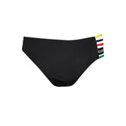 Black Poliammide Women's Swim Briefs