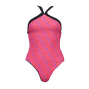 Rosso Poliammide Women Swimsuit