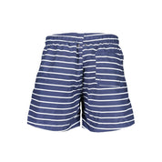 Blu Polyester Men Swim Boxer