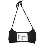 Black Elastane Swimwear