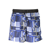 Blue Polyester Swimwear