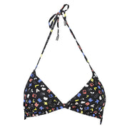 Black Elastane Swimwear