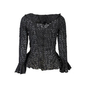 Nero Poliammide Donna Blouse